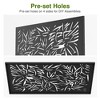 PexFix Metal Freestanding Privacy Screen Garden Fence For Deck Patio Balcony Outdoor Privacy Panel Star Design - 3 of 4