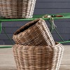 Plum & Post Woven Dry Basket Planter 17.75" - 2 of 2