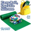 Brick Building Play Mat by SCS - Rollable, 2-Sided Silicone Playmat - 32" Long for Activity Tables (Patent Pending) - 4 of 4