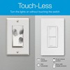 Lutron Caseta Smart Home Switch with Wallplate,  PDW-5ANS-WH-A | White - 4 of 4