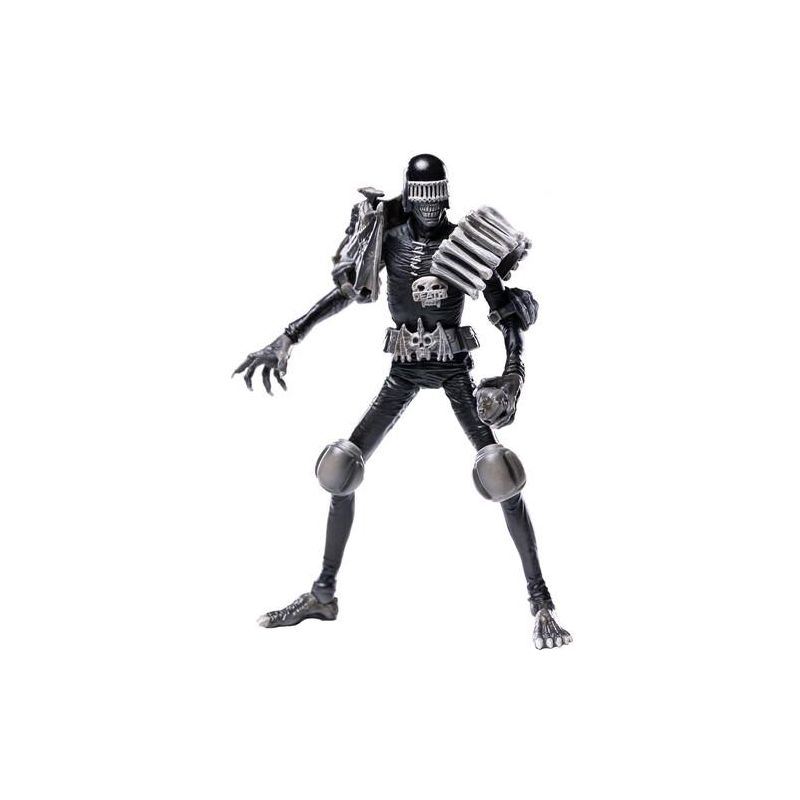 Hiya Toys - Hiya Toys - Judge Dredd - Black And White Judge Death Px 1/18 Mini Action Figure, 1 of 6