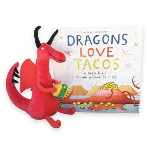MerryMakers Dragons Love Tacos Plush And Hardcover Book Set - 1 of 4