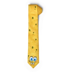 OppoSuits Men's Spongebob Tie - Nickelodeon Necktie - Formal And Casual - Including 1 Tie - Yellow - Size One Size - 1 of 4
