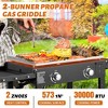 Winado 2-Burner Foldable Propane Gas Flat Top Outdoor Griddle - 3 of 4