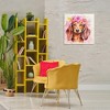 Stupell Industries Boho Wiener Dog Dachshund Canvas Wall Art - 2 of 4