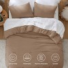 Bedsure Comforter Set – Soft & Warm Imitation Washed Cotton Bedding for All Seasons - 4 of 4