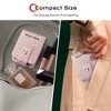 Byootique Portable Lipstick Case Lip Gloss Pouch with Mirror for Purse Mini Bag - 3 of 4