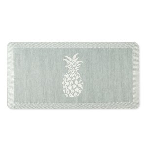 Martha Stewart Aloha Modern Pineapple Anti-Fatigue Air-Infused Kitchen Mat - 1 of 4