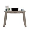 PAGED Minimalist Computer Desk Compact Design Writing Desk with Hidden Flip-Down Keyboard Tray for Study, Living Room - 2 of 4