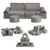 Kids Couch 15 Pcs, Modular  Kids Couch, Kids Sofa Couch for Playroom, Floor Sofa, Toddler Couch Kids Play Couch - 3 of 4