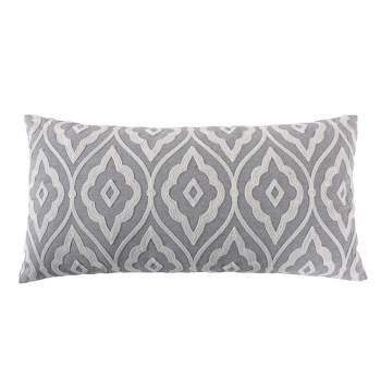 Tamsin Grey Geometric Decorative Pillow - Levtex Home