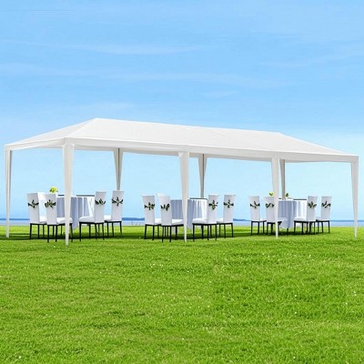 ORRD 10x30 ft Outdoor Party Tent Canopy, Garden Wedding Event Gazebo without Sidewalls
