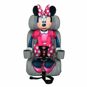 Minnie Mouse 2-in-1 Harness Booster Car Seat - 1 of 4