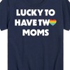 Boys' - Instant Message - Lucky Two Moms Short Sleeve Graphic T-Shirt - 2 of 4