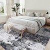 Area Rug, Indoor Rug - Vintage Washable Distressed Carpet for Living Room, Bedroom, Retro Accent Throw for Office, Dining Room - 4 of 4