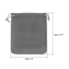 Unique Bargains Velvet Wedding Favor Party Small Jewelry Drawstrings Pouches Gift Bags - 2 of 4