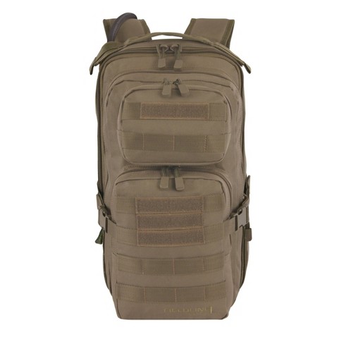 Fieldline Tactical Surge Coyote Hydration Pack Brown Target