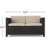 Christopher Knight Home Puerta 10 Piece Outdoor Wicker Chat Set with Water-Resistant Cushions - 3 of 4