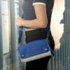 Insten Carrying Case Purse For Nintendo Switch and OLED Model, Travel Bag Sleeve Pouch with Shoulder Hand Strap For Girls Boys Women, Blue - 2 of 4