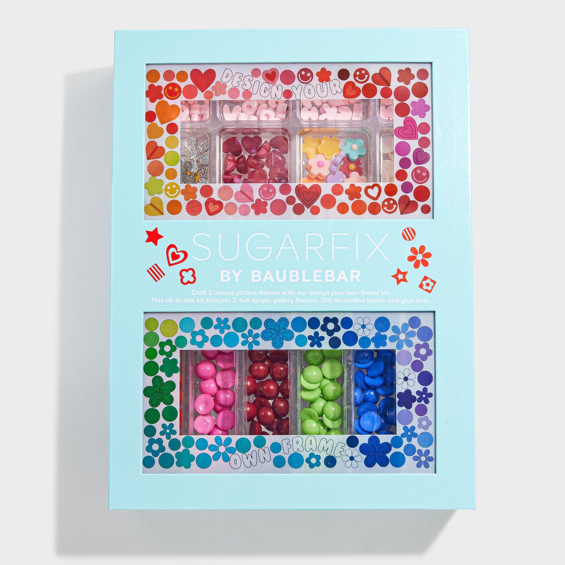 SUGARFIX by BaubleBar 2ct Embellished Frame Craft Kit Gift