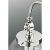 Progress Lighting Penn 1-Light Pendant, Steel, Polished Nickel, Clear Glass Sphere Shade, Canopy Included, Dry Rated - 3 of 4