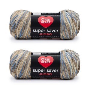 Red Heart Super Saver Yarn 12 Pack-Mirage - 1 of 3