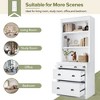 NicBex File Cabinet with Shelves,Office Cabinet with Adjustable Storage Shelves,Modern Vertical Storage Cabinet,Filing Cabinets for Home Office - 4 of 4