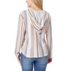 WallFlower Vintage Classic Baja Stripe V-Neck Hoodie - 2 of 3