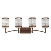 Livex Lighting Grammercy 4 - Light Vanity in  Hand Painted Palacial Bronze - 3 of 4