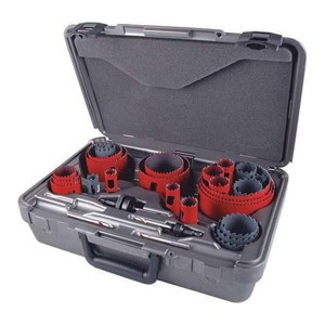 Morse  Hole Saw Kit,29pcs,Sizes:0.75"-4.75" MHSELE01 - 1 of 1