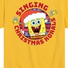 Boys' - SpongeBob SquarePants - Singing Christmas Korals Short Sleeve Graphic T-Shirt - 2 of 4