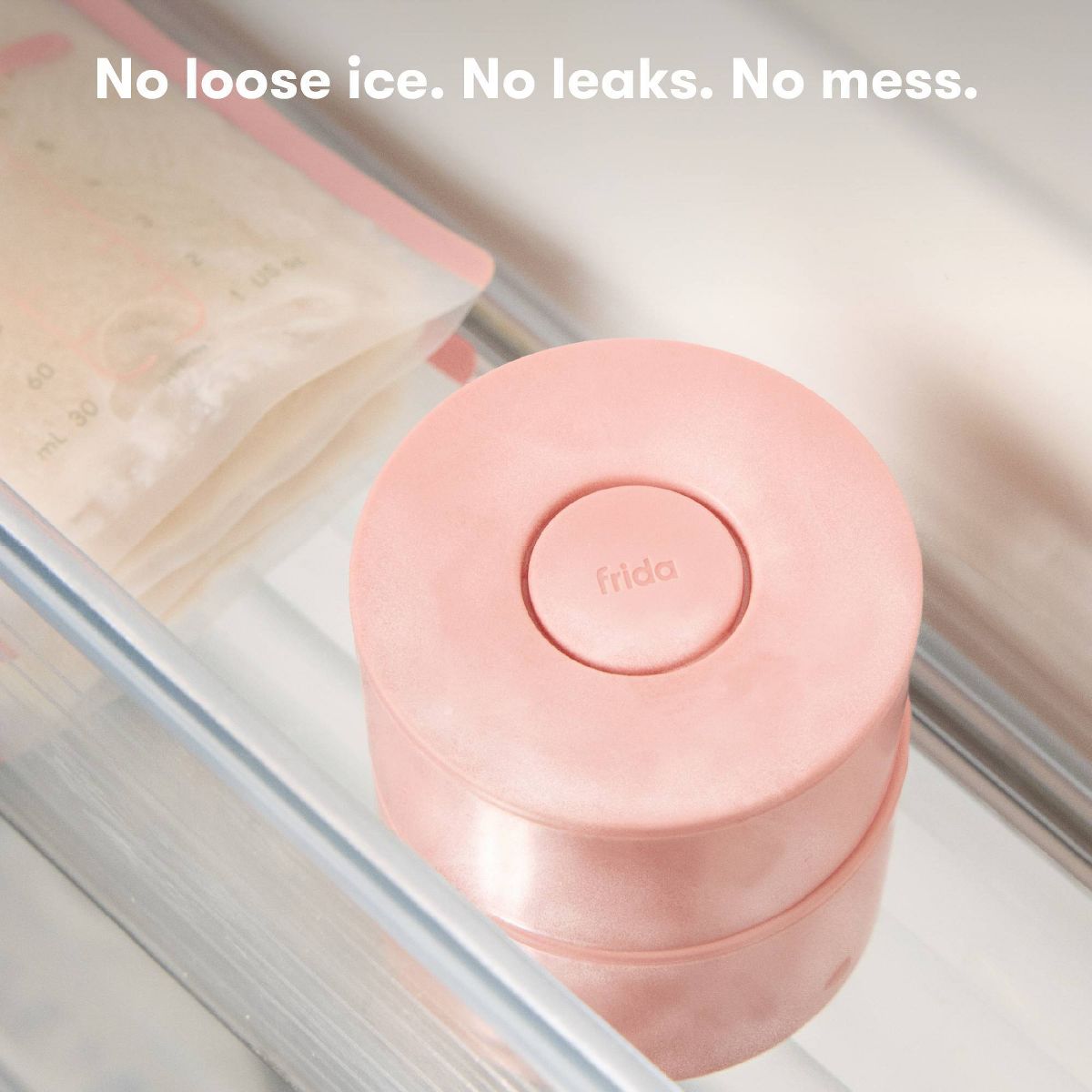 Frida Mom 2pc Flow + Go Breast Milk Cooler Refreezable Ice Pucks - thumbnail 4