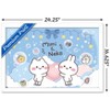 Trends International Mimi & Neko - Clouds Framed Wall Poster Prints - 3 of 4