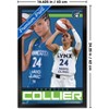 Trends International WNBA Minnesota Lynx - Napheesa Collier 25 Framed Wall Poster Prints - 3 of 4