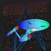 Boys' Star Trek Neon Trek T-Shirt Black Small - 3 of 4