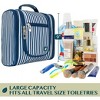 PAVILIA Toiletry Bag Travel Women Men, Hanging Water Resistant Makeup Accessories Cosmetic Organizer Large Essential Kit - 4 of 4