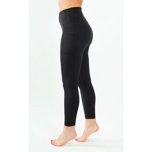 Yogalicious Lux High Waist Elastic Free Side Pocket Ankle Legging