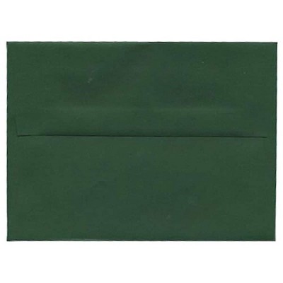 JAM Paper 4Bar A1 Invitation Envelopes 3.625 x 5.125 Dark Green 63932585