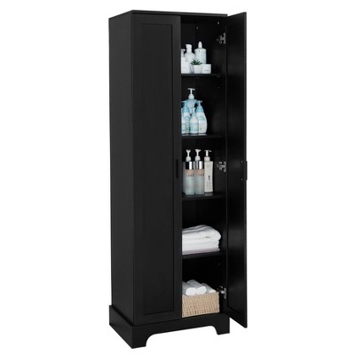 NicBex 71.2 Inch Tall Bathroom Storage Cabinet,Modern Storage Cabinet with 2 Doors and Adjustable Shelf