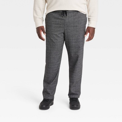 Men's Big & Tall Casual E-waist Tapered Trousers - Goodfellow & Co ...