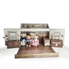 The Queens Treasures My First Little House 18 Pc Oleson's Bear Family and Shop - 4 of 4