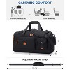 3-in-1 Sports Duffle Bag with Shoe & Laptop Compartments, Anti-Theft Weekender Carry-On Backpack for Travel & Gym - 2 of 4