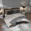 APRILSOUL 24.02"Farmhouse Nightstand , Beside Table with Barn Door, Modern End Side Table with Storage, Office - 3 of 4