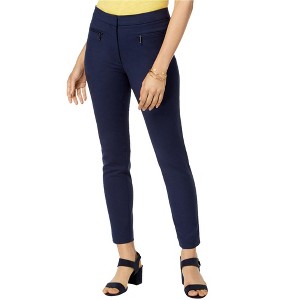 maison Jules Womens Zip Pocket Casual Trouser Pants - 1 of 1