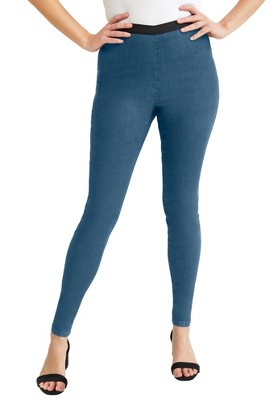 Jessica London Women's Plus Size Stretch Denim Skinny Jegging