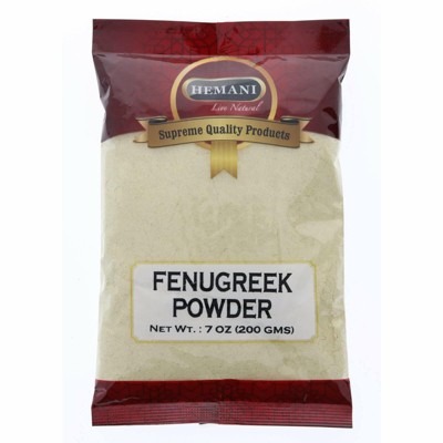 HEMANI Fenugreek Powder 7.1 OZ (200g) - Methi Seed Powder - For Cooking & Ayurveda