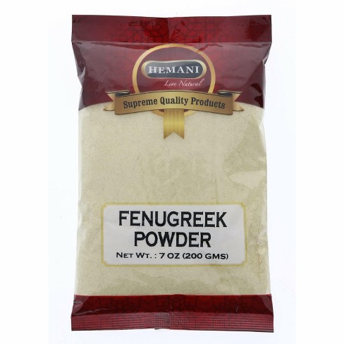 HEMANI Fenugreek Powder 7.1 OZ (200g) - Methi Seed Powder - For Cooking & Ayurveda - image 1 of 2