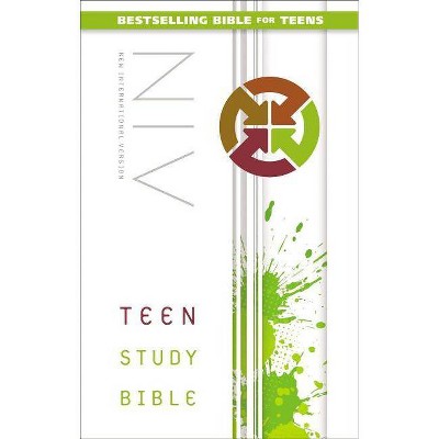 Teen Study Bible-NIV - by  Zondervan (Hardcover)