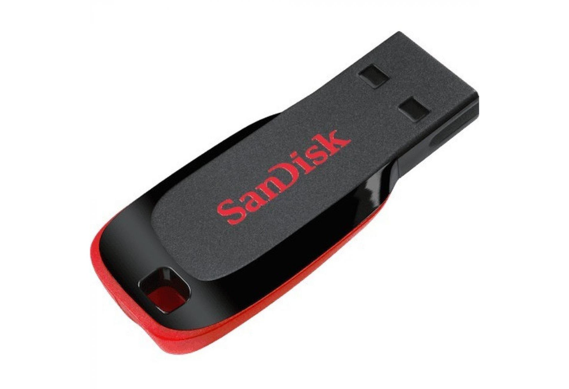 SanDisk Cruzer Blade USB Flash Drive - 128 GB - USB 2.0 - Black - 2 Year Warranty