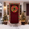 Acekool Frosted Holiday Decor Set with Wreath, Garlands, and Swags, Pinecone and Berry Accents, Indoor Outdoor Decoration - 4 of 4